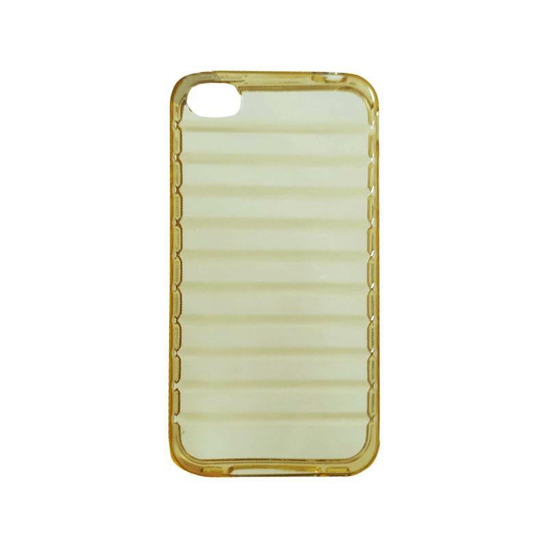 Stripes гръб за iPhone 4g/4s златен - само за 1.99 лв