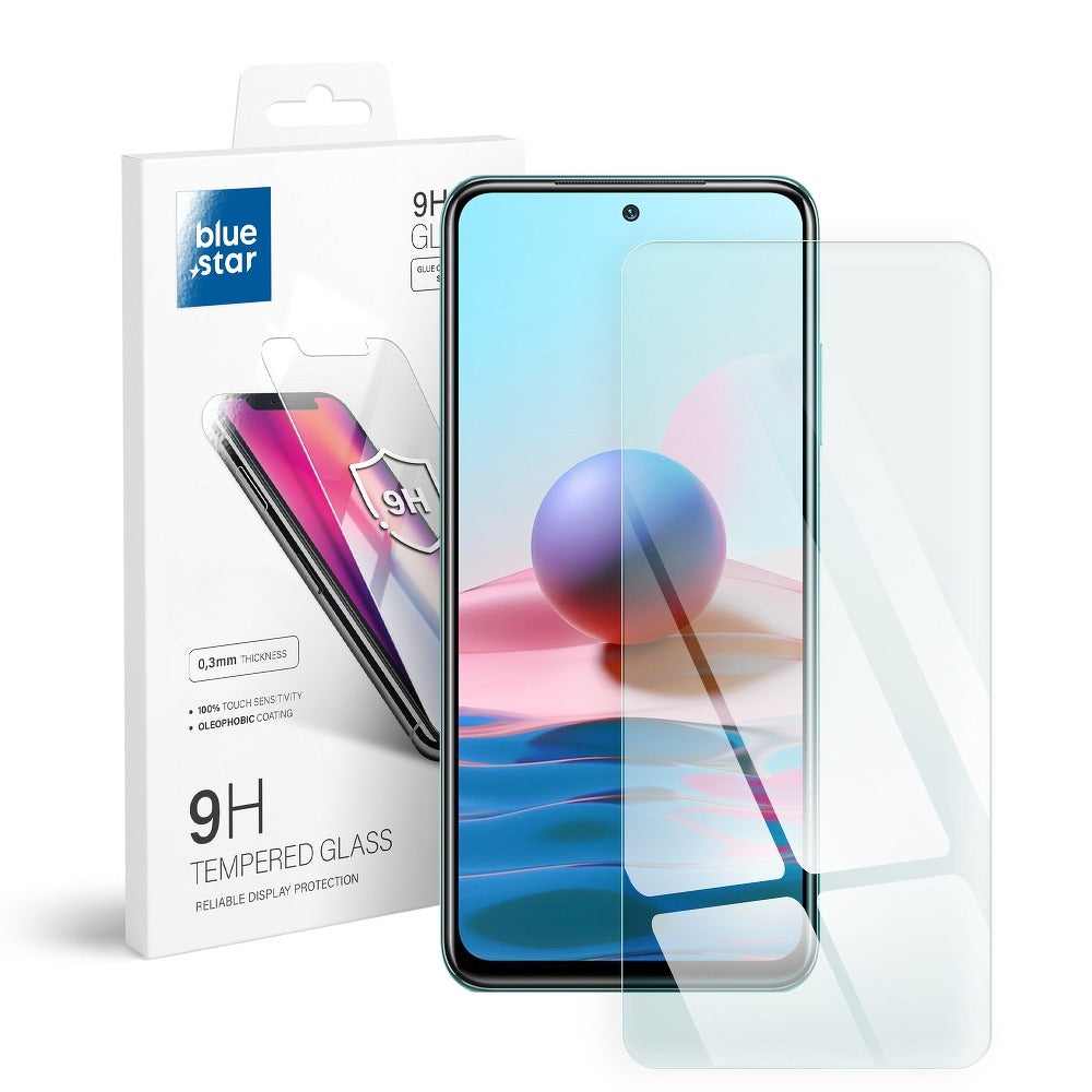Tempered glass blue star - xiao redmi note 10 - TopMag