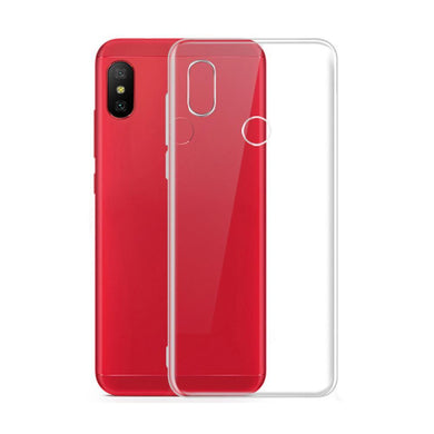 Тънък силиконов гръб 0.3мм за xiaomi redmi 6 pro прозрачен - само за 1.99 лв