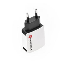 Заредете изображение във визуализатора на галерията – Travel charger universal 2a with 2xusb socket forcell - TopMag
