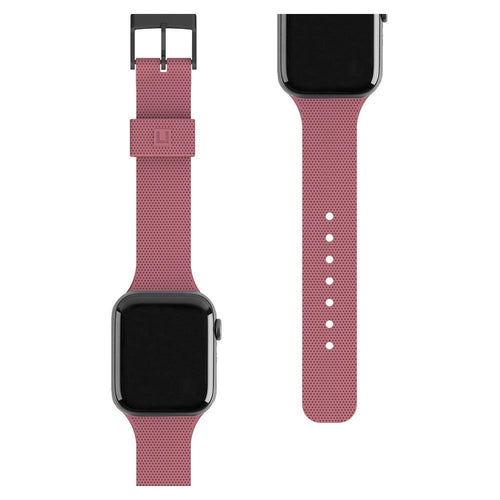 ( uag ) dot [u] - silicone strap for apple watch 38 / 40 mm dusty rose - TopMag