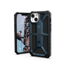 Заредете изображение във визуализатора на галерията – ( uag ) urban armor gear case monarch гръб за iphone 13 blue - TopMag
