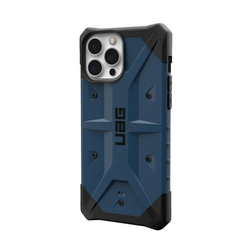 ( uag ) urban armor gear case pathfinder for iphone 13 pro max blue - TopMag