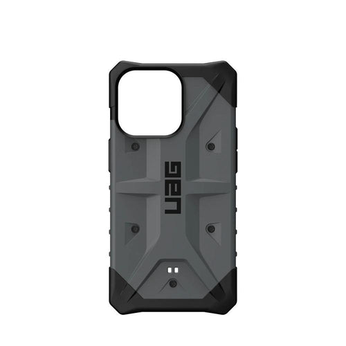 ( uag ) urban armor gear case pathfinder for iphone 13 pro silver - TopMag