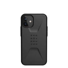 Заредете изображение във визуализатора на галерията – ( UAG ) Urban Armor Gear Civilian for IPHONE 12 MINI black - TopMag
