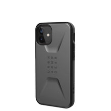 Заредете изображение във визуализатора на галерията – ( UAG ) Urban Armor Gear Civilian for IPHONE 12 MINI silver - TopMag
