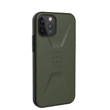 Заредете изображение във визуализатора на галерията – ( UAG ) Urban Armor Gear Civilian for IPHONE 12 PRO MAX olive - TopMag
