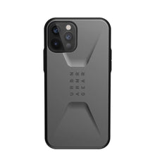 Заредете изображение във визуализатора на галерията – ( UAG ) Urban Armor Gear Civilian for IPHONE 12 PRO MAX silver - TopMag
