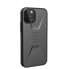 Заредете изображение във визуализатора на галерията – ( UAG ) Urban Armor Gear Civilian for IPHONE 12 PRO MAX silver - TopMag
