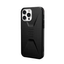 Заредете изображение във визуализатора на галерията – ( uag ) urban armor gear civilian гръб за iphone 13 pro max black - TopMag
