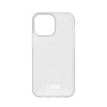 Заредете изображение във визуализатора на галерията – ( uag ) urban armor gear civilian гръб за iphone 13 pro max frosted ice - TopMag
