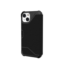 Заредете изображение във визуализатора на галерията – ( uag ) urban armor gear metropolis case гръб за iphone 13 black kevlar - TopMag
