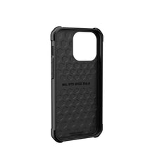 Заредете изображение във визуализатора на галерията – ( uag ) urban armor gear metropolis lt гръб за iphone 13 pro black kevlar - TopMag
