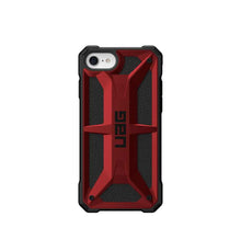 Заредете изображение във визуализатора на галерията – ( uag ) urban armor gear monarch case for iphone se 1 / 2 / 3 iphone 7 / 8 red - TopMag
