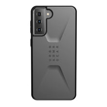 Заредете изображение във визуализатора на галерията – ( uag ) urban armor gear monarch for samsung s21 plus silver - TopMag

