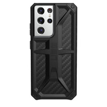 Заредете изображение във визуализатора на галерията – ( uag ) urban armor gear monarch for samsung s21 ultra carbon fiber - TopMag
