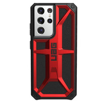Заредете изображение във визуализатора на галерията – ( uag ) urban armor gear monarch for samsung s21 ultra red - TopMag
