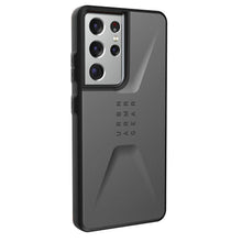 Заредете изображение във визуализатора на галерията – ( uag ) urban armor gear monarch for samsung s21 ultra silver - TopMag
