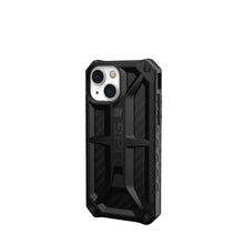 Заредете изображение във визуализатора на галерията – ( uag ) urban armor gear monarch гръб за iphone 13 mini carbon fiber - TopMag
