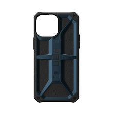 Заредете изображение във визуализатора на галерията – ( uag ) urban armor gear monarch гръб за iphone 13 pro max blue - TopMag
