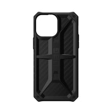 Заредете изображение във визуализатора на галерията – ( uag ) urban armor gear monarch гръб за iphone 13 pro max carbon fiber - TopMag
