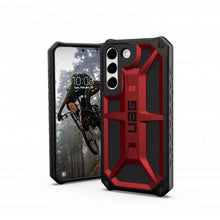 Заредете изображение във визуализатора на галерията – ( uag ) urban armor gear monarch case for samsung s22 plus 5g red - TopMag
