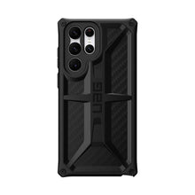 Заредете изображение във визуализатора на галерията – ( uag ) urban armor gear monarch гръб за samsung s22 ultra 5g carbon fiber - TopMag

