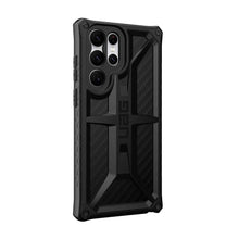 Заредете изображение във визуализатора на галерията – ( uag ) urban armor gear monarch гръб за samsung s22 ultra 5g carbon fiber - TopMag

