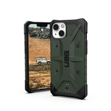 Заредете изображение във визуализатора на галерията – ( uag ) urban armor gear pathfinder case гръб за iphone 13 green - TopMag

