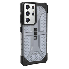 Заредете изображение във визуализатора на галерията – ( uag ) urban armor gear plasma for samsung s21 ultra black transparent - TopMag
