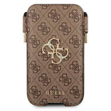 Заредете изображение във визуализатора на галерията – Universal bag for mobile 6,1" guess guhcp12l4gpsbr brown - TopMag
