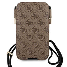 Заредете изображение във визуализатора на галерията – Universal bag for mobile 6,1" guess guhcp12l4gpsbr brown - TopMag
