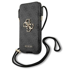 Заредете изображение във визуализатора на галерията – Universal bag for mobile 6,1" guess guhcp12l4gpsgr gray - TopMag
