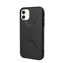 Заредете изображение във визуализатора на галерията – Urban armor gear civilian гръб за iPhone 11 черен - само за 64.2 лв
