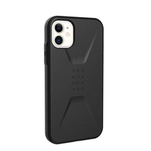 Заредете изображение във визуализатора на галерията – Urban armor gear civilian гръб за iPhone 11 черен - само за 64.2 лв
