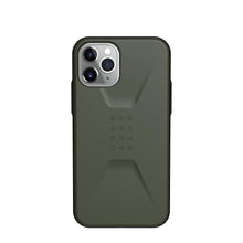 Заредете изображение във визуализатора на галерията – Urban armor gear civilian гръб за iPhone 11 pro max olive drab - само за 64.2 лв
