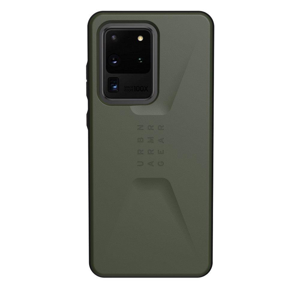 Urban armor gear civilian гръб за samsung s20 ultra olive drab - само за 64.2 лв