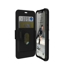 Заредете изображение във визуализатора на галерията – Urban armor gear metropolis гръб за iPhone 11 pro max черен - само за 55.5 лв
