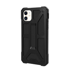 Заредете изображение във визуализатора на галерията – Urban armor gear monarch гръб за iPhone 11 черен - само за 77.3 лв
