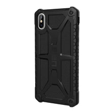 Заредете изображение във визуализатора на галерията – Urban armor gear monarch гръб за iPhone xs max черен - само за 77.3 лв
