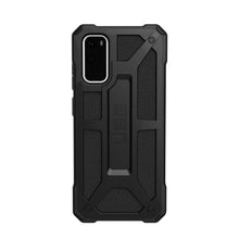 Заредете изображение във визуализатора на галерията – Urban armor gear monarch гръб за samsung s20 черен - само за 79.2 лв
