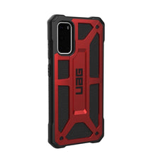 Заредете изображение във визуализатора на галерията – Urban armor gear monarch гръб за samsung s20 червен - само за 79.2 лв
