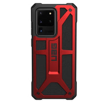 Заредете изображение във визуализатора на галерията – Urban armor gear monarch гръб за samsung s20 ultra червен - само за 79.2 лв
