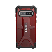 Заредете изображение във визуализатора на галерията – Urban armor gear plasma гръб за samsung s10 червен-прозрачен - само за 55.5 лв
