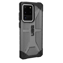 Заредете изображение във визуализатора на галерията – Urban armor gear plasma гръб за samsung s20 ultra черен-прозрачен - само за 56 лв
