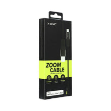 Заредете изображение във визуализатора на галерията – Usb data кабел x-one - for iPhone 7/8/x mfi fast charge - black 1m - TopMag
