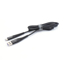 Заредете изображение във визуализатора на галерията – Usb data кабел x-one - usb a to usb type c - black 5a max 100w - само за 22.6 лв
