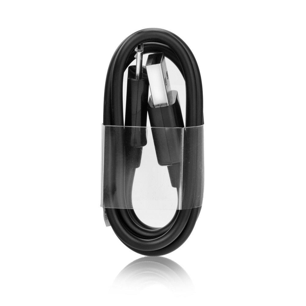 USB кабел с удължено micro usb - 8 mm (черен) - само за 8.99 лв