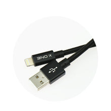 Заредете изображение във визуализатора на галерията – Usb кабел x-one - за iPhone 7/8/x mfi - черен - TopMag
