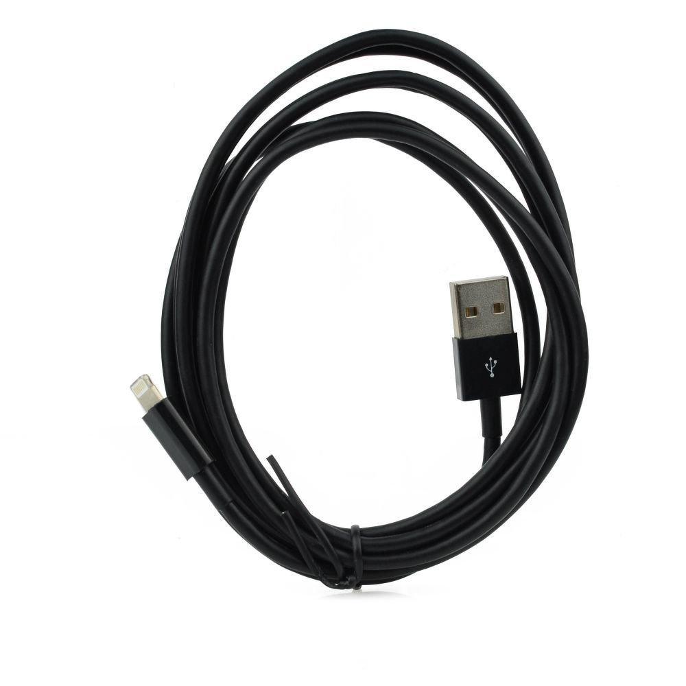 USB кабел за Applele Lightning (2 метра) черен - само за 10.99 лв
